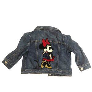 Toddler Gap Kids Minnie Mouse Jean Jacket size 2T